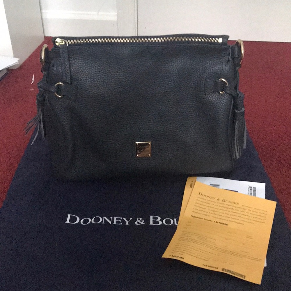 Dooney and Bourke medium zip hobo